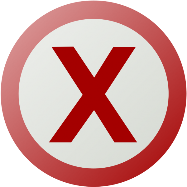 קובץ:Pictogram voting delete.png